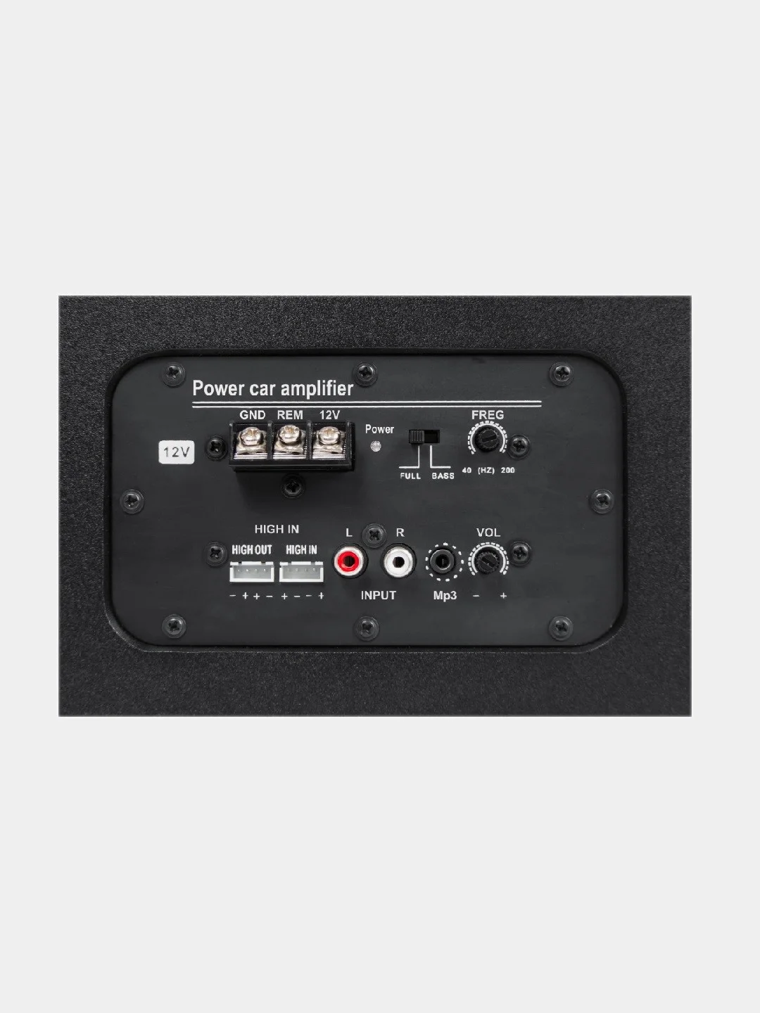 Сабвуфер автомобильный Digma DCS-100, активный