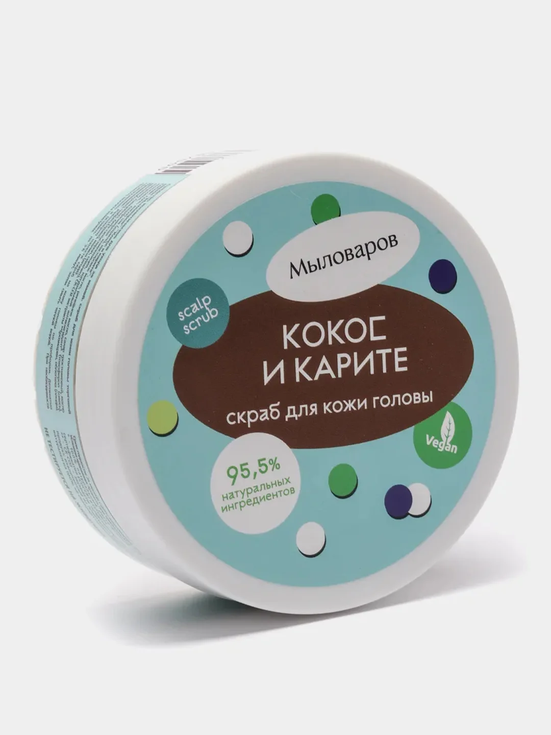 Скраб для кожи головы Мыловаров, 2 вида