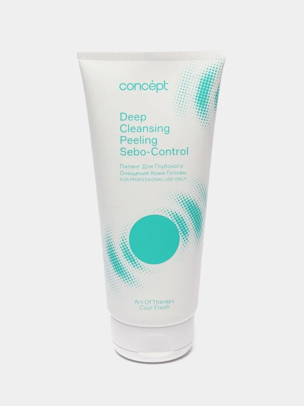 Пилинг для глубокого очищения кожи головы Concept Cleansing Peeling Sebo-Control 200 мл