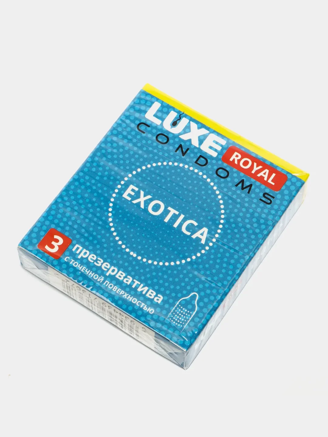 Презервативы текстурированные с точечной поверхностью LUXE ROYAL EXOTICA, 3 шт