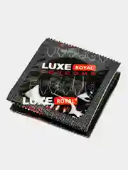 Презервативы текстурированные с рифленой поверхностью LUXE ROYAL SEX MACHINE, 3 шт
