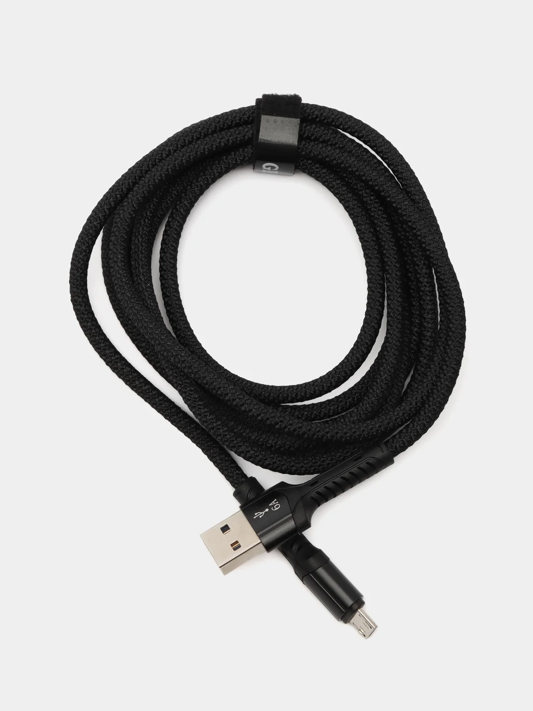 Зарядный кабель для быстрой зарядки micro usb  для телефона micro usb, 6А, 2 метра