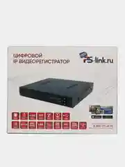 Цифровой IP видеорегистратор на 4 канала с POE и поддержкой камер 8Мп Ps-Link PS-I3104XP