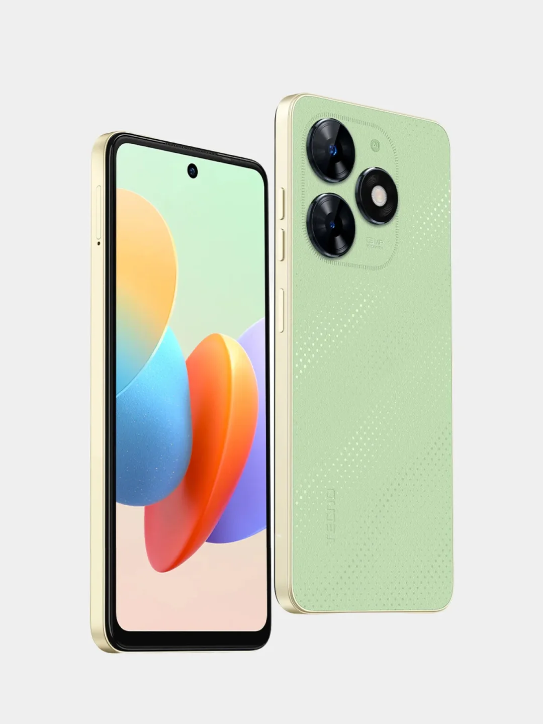 Зеленый смартфон Tecno Spark GO 2024 3+64 ГБ