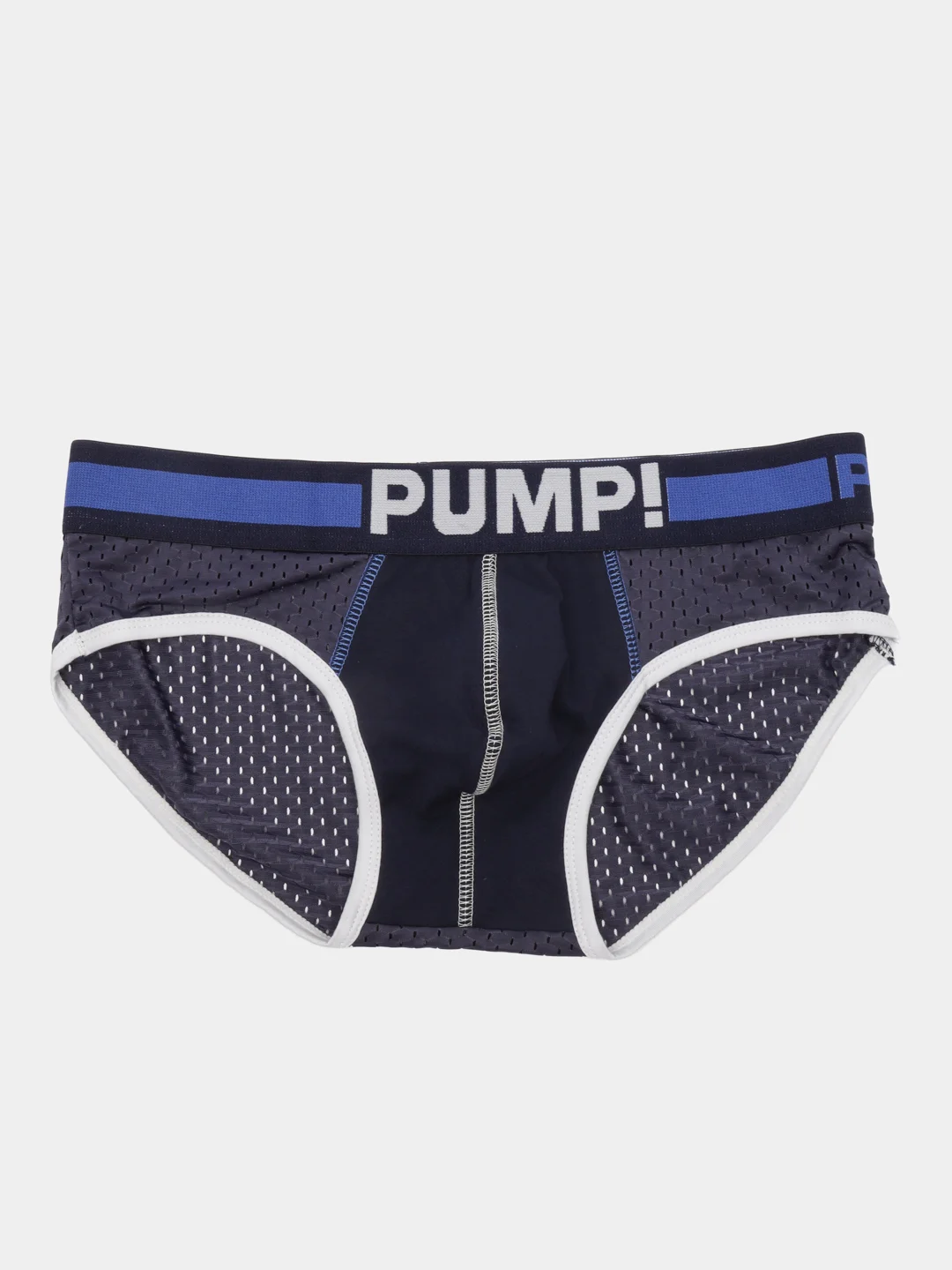 Синий мужские трусы брифы PUMP