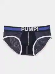 Синий мужские трусы брифы PUMP