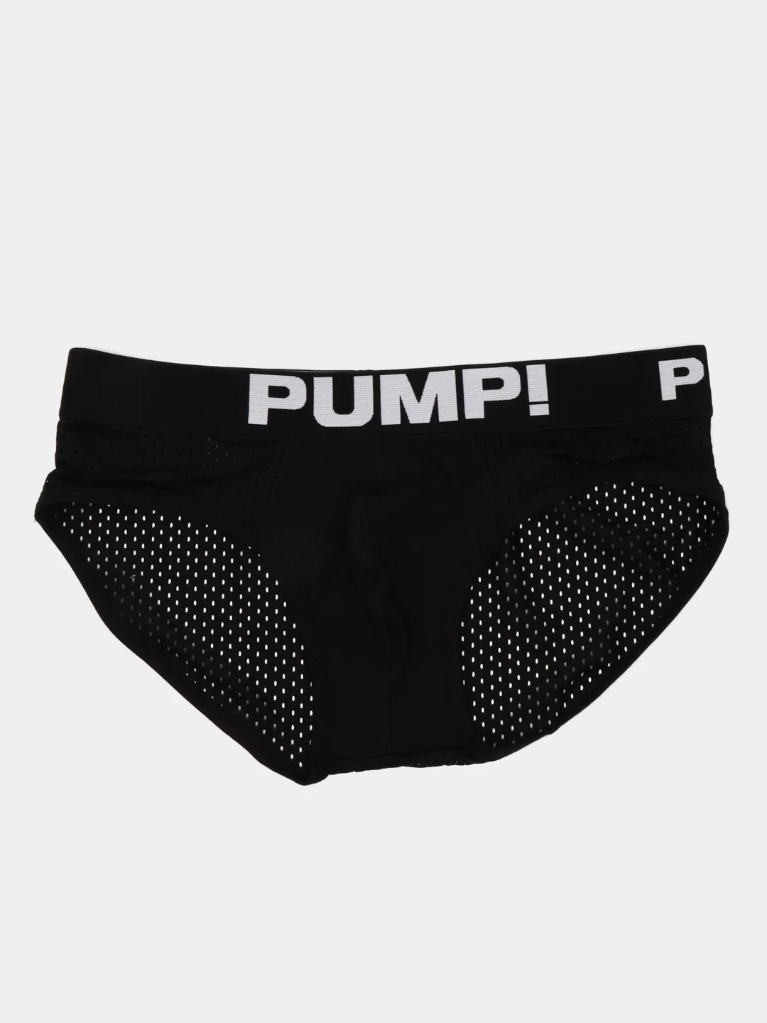 Черный мужские трусы брифы PUMP