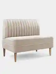Бежевый диван MONOFIX, АММА, велюр