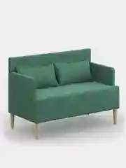 Зеленый диван MONOFIX, КИУС, микровелюр