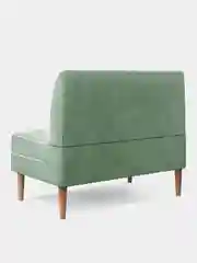 Коричневый диван MONOFIX, АММА, велюр