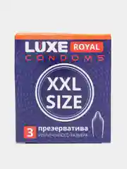 Презервативы LUXE ROYAL XXL Size, 3 штуки