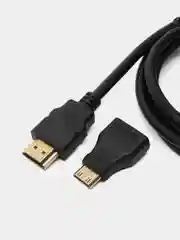 HDMI-кабель высокорскоростной 3 в 1 с переходниками / Mini HDMI / Micro HDMI / адаптер