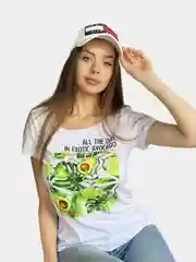 Белый футболка женская, 100% хлопок, большие размеры