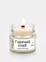 Серый свеча ароматическая из кокосового воска