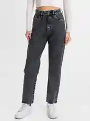 Джинсы мом с высокой посадкой, женские бананы, mom fit