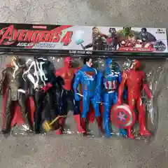 Набор супергероев Marvel "Мстители" Тор,Бэтмэн,Человек Паук,Супер Мэн,Капитан Америка