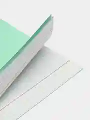 Тетрадь ГОСТ. ЗЕЛЁНАЯ обложка  12 л/клетка/линия/косая линия/ с полями, офсет, "Маяк"