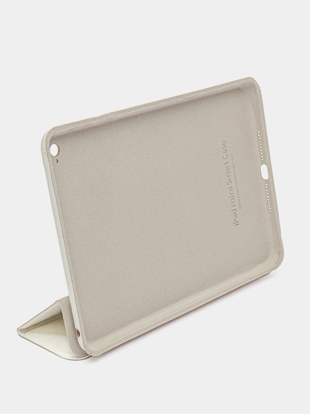 Белый чехол-книжка для iPad mini 4, микрофибра, 7,9 дюйма, держатель / подставка для планшета
