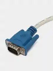 Кабель для видеосигнала компьютера VGA-VGA для соединения ПК монитора проектора, белый