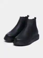 Черный ботинки женские, зимние