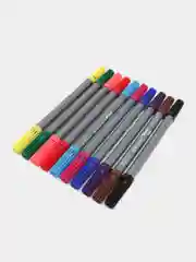 Фломастеры двусторонние BRAUBERG PREMIUM DUAL-TIP