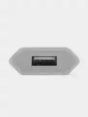 Зарядное устройство для iPhone USB 1А, 5W. Блок питания, адаптер для Айфона