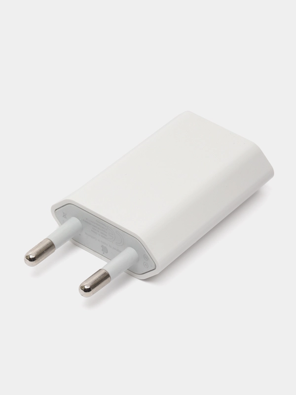 Зарядное устройство для iPhone USB 1А, 5W. Блок питания, адаптер для Айфона