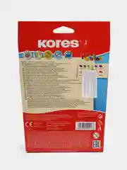 Фломастеры Kores, вентиляционный колпачок, 12 цветов