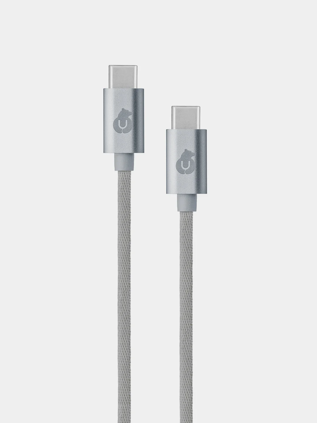 Серебряный беспроводное зарядное устройство uBear Stage, док-станция 2-в-1, MagSafe, 30 Вт