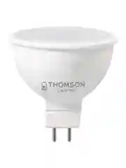 Лампочка светодиодная THOMSON TH-B2047 8 Вт, GU5.3, MR16, полусфера, 3000K теплый свет