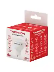 Лампочка светодиодная THOMSON TH-B2046 6 Вт, GU5.3, MR16, полусфера, 4000K дневной свет