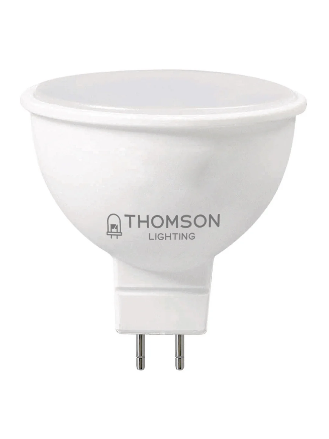 Лампочка светодиодная THOMSON TH-B2044 4 Вт, GU5.3, MR16, полусфера, 4000K дневной свет