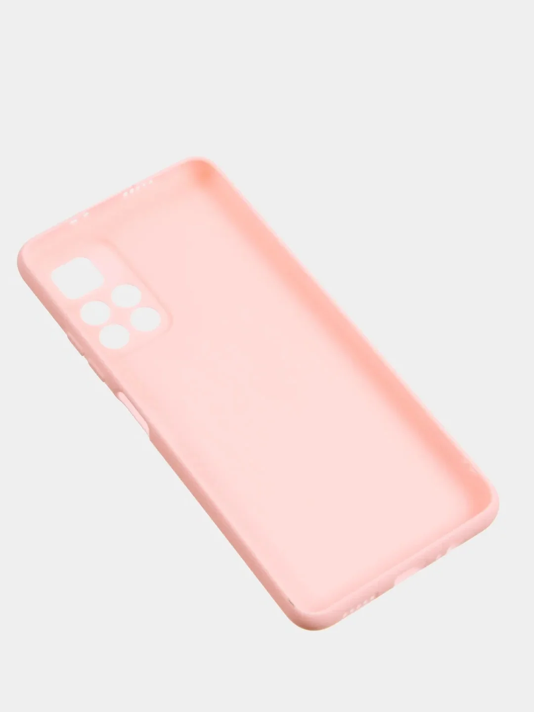 Розовый чехол Soft-touch для Poco M4 pro 4G / M4 Pro 5G