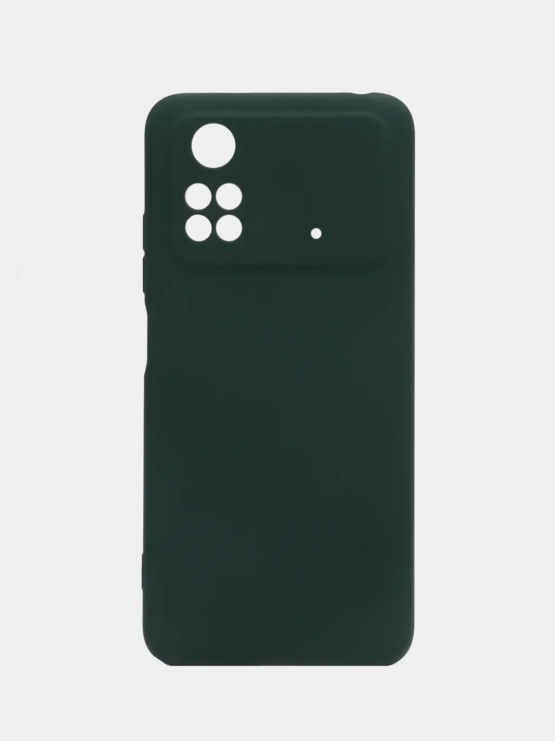 Зеленый чехол Soft-touch для Poco M4 pro 4G / M4 Pro 5G