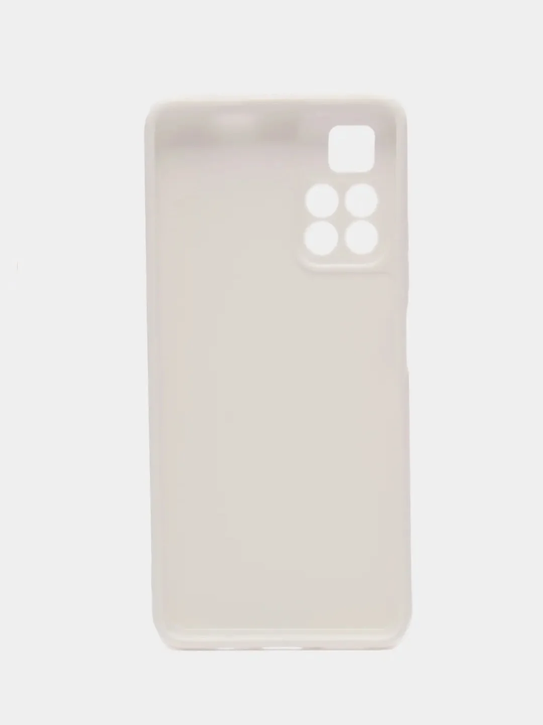 Белый чехол Soft-touch для Poco M4 pro 4G / M4 Pro 5G