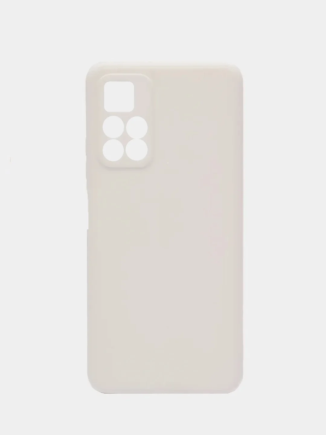 Белый чехол Soft-touch для Poco M4 pro 4G / M4 Pro 5G