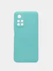 Бирюзовый чехол Soft-touch для Poco M4 pro 4G / M4 Pro 5G