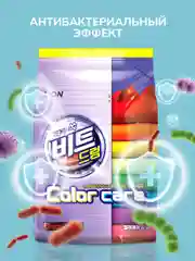 LION Концентр. порошок д/всех видов стирки "BEAT DRUM COLOR CARE" Color , 2.25кг, 64стирки