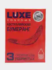 Алый презервативы "Luxe" с разными ароматами на выбор, 3 шт