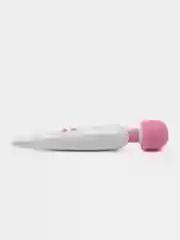 Розовый вибратор женский с упругой головкой, встроенный аккумулятор от USB