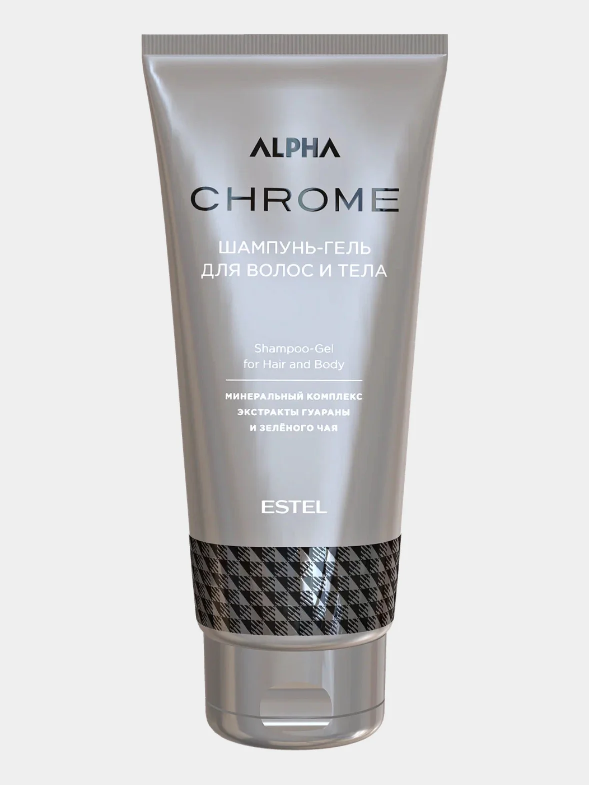 Шампунь гель для волос и тела АLPHA НOMME CHROME estel