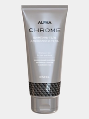 Шампунь гель для волос и тела АLPHA НOMME CHROME estel