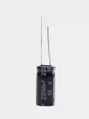5 штук, 2200мкф, 16В, Конденсатор электролитический 2200UF, 16V, 105C, 10 х 20