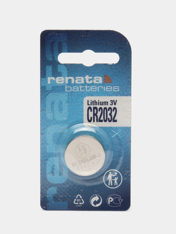 Батарейка Renata CR2032 Lithium Battery, 3В (1 шт.), литиевая