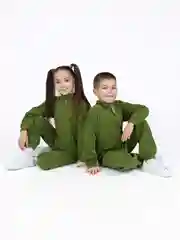 Розовый комбинезон для мальчика Утенок, флисовый