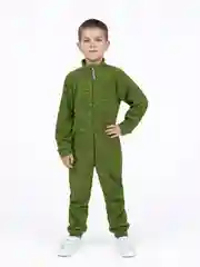 Розовый комбинезон для мальчика Утенок, флисовый