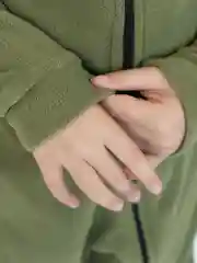 Хаки комбинезон детский, флисовый, "Утенок"