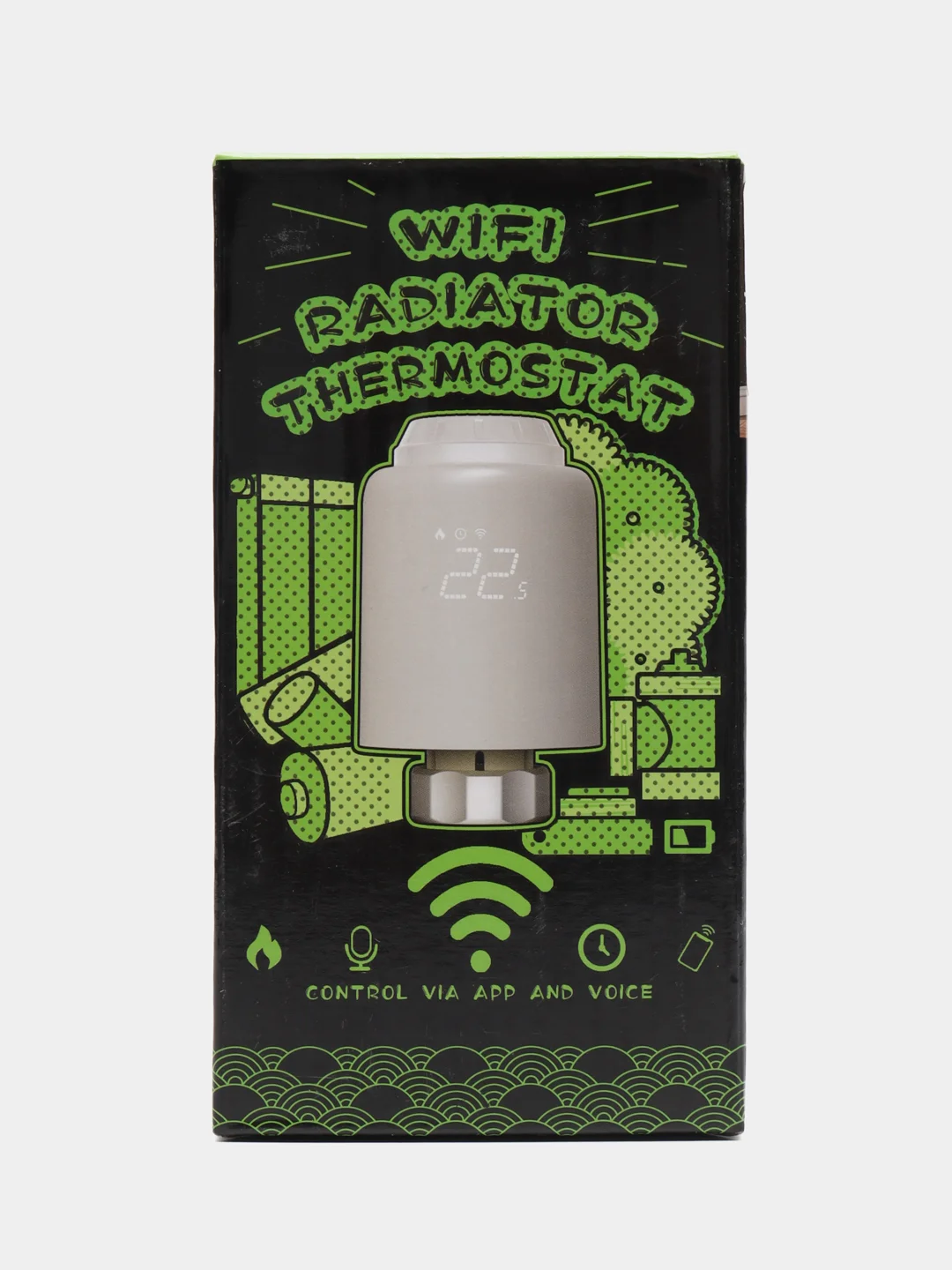 Терморегулятор для радиатора Ps-Link TRV603 умный WIFI с питанием от батареек