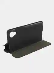 Черный чехол книжка Samsung A03 Core