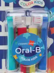 Насадки для детской электрической зубной щетки Oral-B сменные, 4 штуки